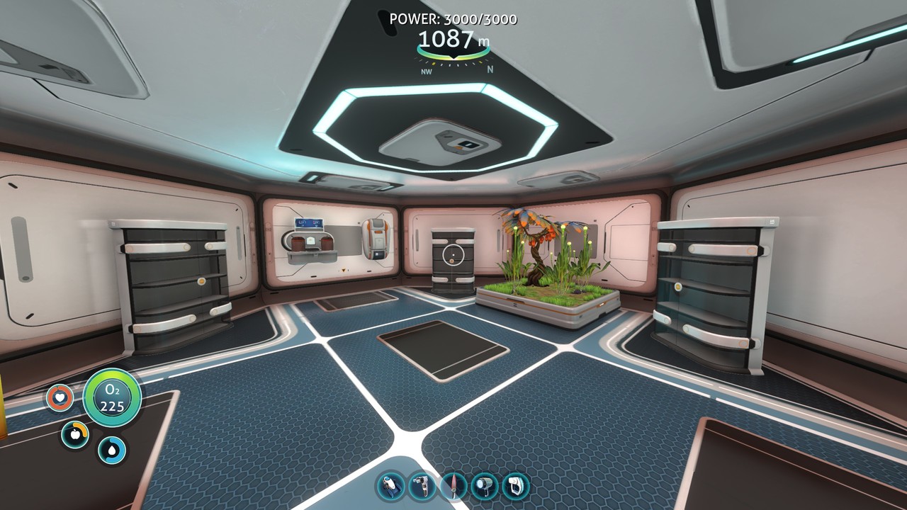 A base in Subnautica